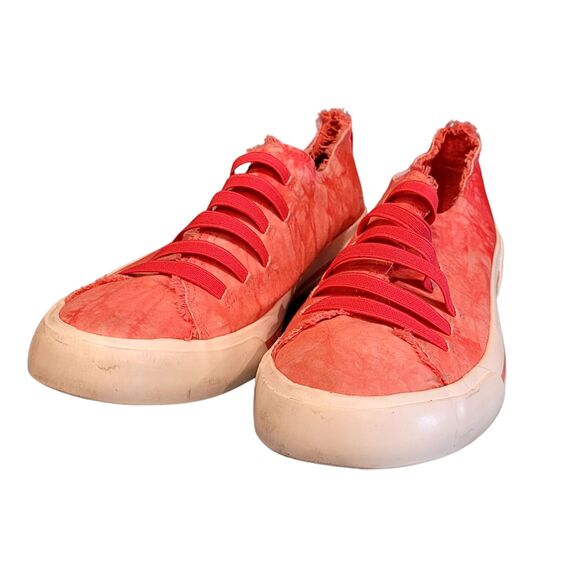 Rocket Dog Canvas Slip On Pink Fuchsia Size 8 Shoes Womens Elastic Laces - Picture 4 of 8